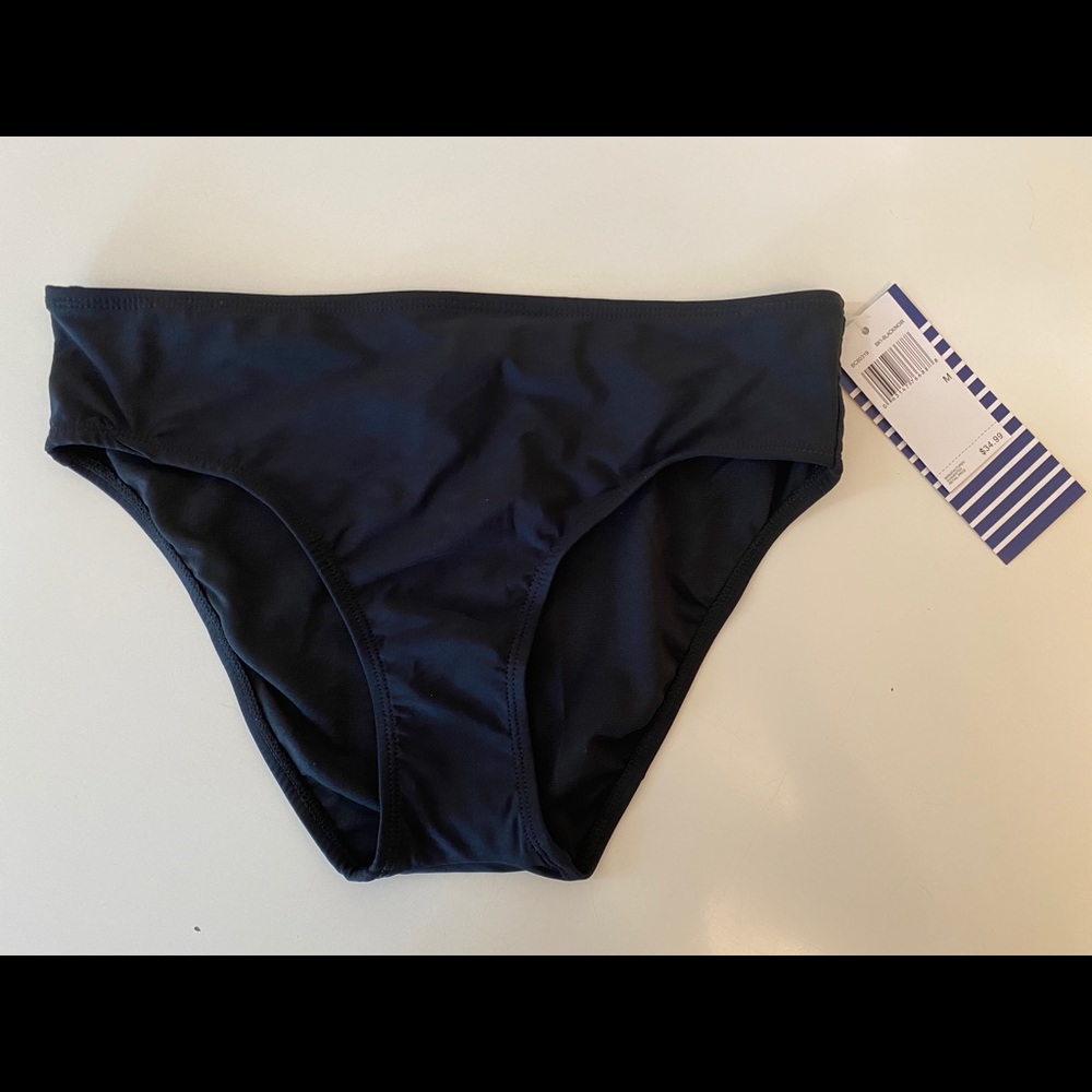 Beach Couture Black Bikini Bottom Size M